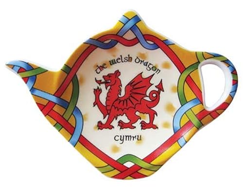 Royal Tara Walisischer Irisch Drache Cymru Teebeutelhalter aus New Bone China | Welsh Teebeutelablage aus Keramik | Tellerchen für Teebeutel Royal Tara Walisischer Irisch Drache Cymru Teebeutelhalter aus New Bone China | Welsh Teebeutelablage aus Keramik | Tellerchen für Teebeutel von Royal Tara