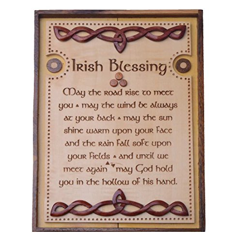Wooden Wall Plaque With Old Irish Blessing Design Wooden Wall Plaque With Old Irish Blessing Design von Royal Tara