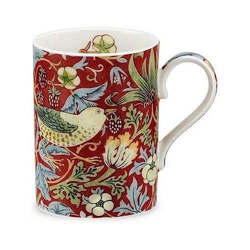 Royal Worcester Strawberry Thief - Crimson Slate Gift Boxed Mug by Royal Worcester von Royal Worcester