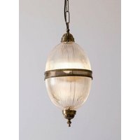 Seltene Vintage Art Deco Dome Licht Alte Lampe Decke Hängeleuchte Messing & Kristall Glasschliff Antik von RoyalArtDecolighting