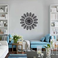 Mandala Metall Wanddekoration, Wandkunst, Wohnzimmer Wand Dekor, Überbett Dekor, Kunstwerk Für Wände, Kunst Dekor von RoyalMetalWallArt