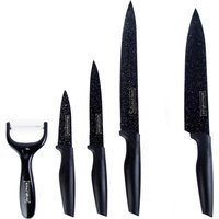 Royalty Line Messerset schwarz Edelstahl 5 tlg. von Royalty Line
