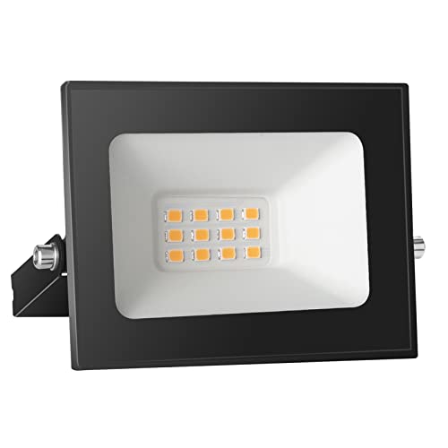 Royana 12V 10W LED Strahler Außen: IP65 Wasserdicht Warmweiß LED Fluter Flutlicht für Garten,Garage, Hotel, Sportplatz Royana 12V 10W LED Strahler Außen: IP65 Wasserdicht Warmweiß LED Fluter Flutlicht für Garten,Garage, Hotel, Sportplatz von Royana