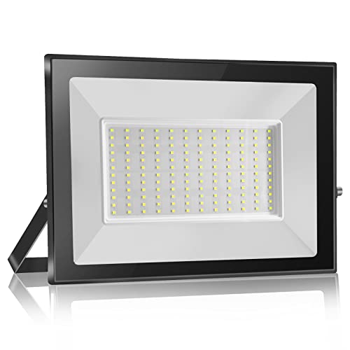 Royana 150W LED Außenstrahler – 15000 Lumen Superhell, 6000K Kaltweiß, IP65 Wasserdicht Strahler Außen – Hochleistungs-Fluter für Sportplatz, Garage, Garten, Hof von Royana