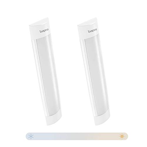 Royana 2 Pack 60CM LED Feuchtraumleuchte, 20W 2000LM LED Röhre Dimmbar Leuchte, 3000K/4000K/6000K LED Röhrenlampe, IP54 Wasserfest LED Deckenleuchte für Badzimmer Wohnzimmer Werkstatt Küche Lager von Royana