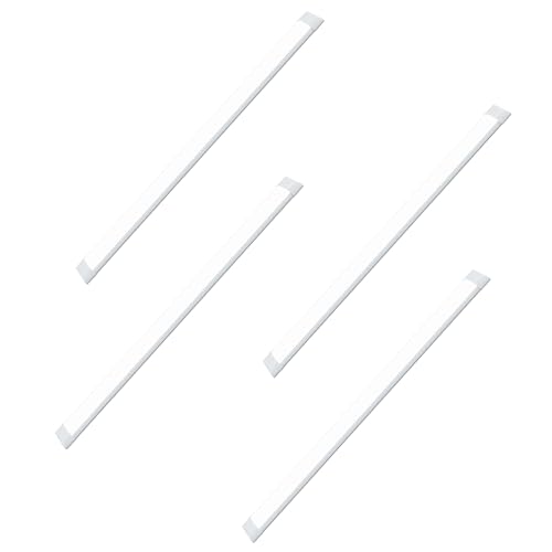 Royana 4 Pack 30CM LED Feuchtraumleuchte, 10W 1000LM LED Röhre Dimmbar Leuchte, 3000K/4000K/6000K LED Röhrenlampe, IP54 Wasserfest LED Deckenleuchte für Badzimmer Wohnzimmer Werkstatt Küche Lager von Royana