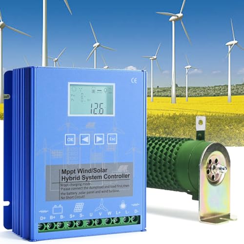 RoyceBee Wind Solar Hybrid Laderegler, MPPT, 12V,24V 48V, LCD Energie Laderegler, 10000W Wind 10000W PV Solar, für Windkraftanlagen, Sonnenkollektoren, Wind Solar Ergänzungssystem,48V RoyceBee Wind Solar Hybrid Laderegler, MPPT, 12V,24V 48V, LCD Energie Laderegler, 10000W Wind 10000W PV Solar, für Windkraftanlagen, Sonnenkollektoren, Wind Solar Ergänzungssystem,48V von RoyceBee