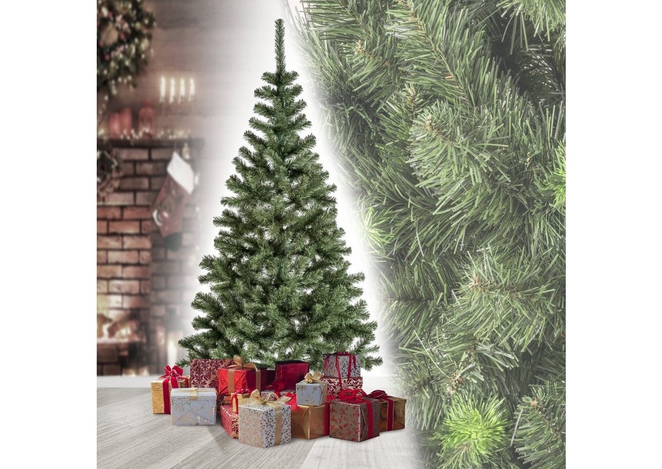 Roysson Künstlicher Weihnachtsbaum PREMIUM Tannenbaum Christbaum Deko von Roysson