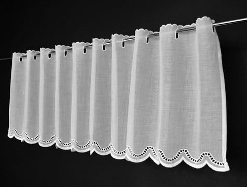 Scheibengardinen 21 - 44 cm hoch 10.5cm Window Curtain 27cm Blinds von Roytex