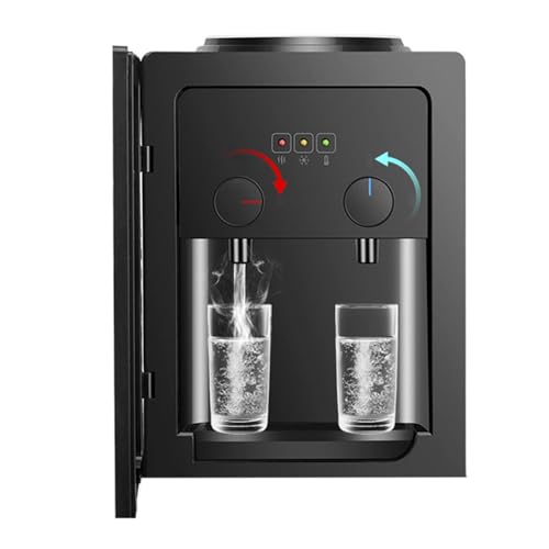 Elektrischer Wasserspender Heiß Kalt Trinkbrunnen Büro Hause 550W Wassermaschine für Heimgebrauch Kalte und Heiße Wasserspender Wasser Maschine Schwarz Elektrischer Wasserspender Heiß Kalt Trinkbrunnen Büro Hause 550W Wassermaschine für Heimgebrauch Kalte und Heiße Wasserspender Wasser Maschine Schwarz von Royyalpa