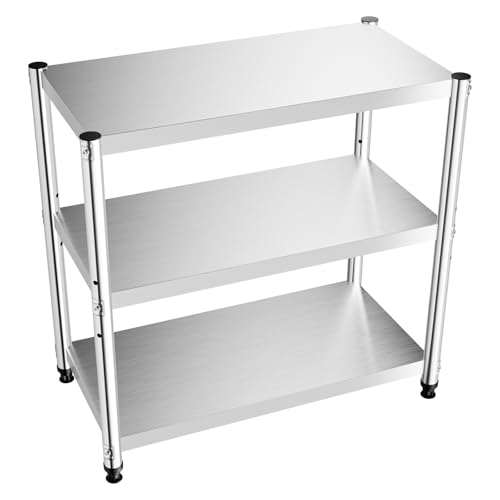 Royyalpa Arbeitstisc, EdelstahltischKüchen Edelstahl Arbeitstisch Edelstahltisch Zerlegetisch Gastro für Küche Bar Restaurantar 30kg 80x40cm Royyalpa Arbeitstisc, EdelstahltischKüchen Edelstahl Arbeitstisch Edelstahltisch Zerlegetisch Gastro für Küche Bar Restaurantar 30kg 80x40cm von Royyalpa