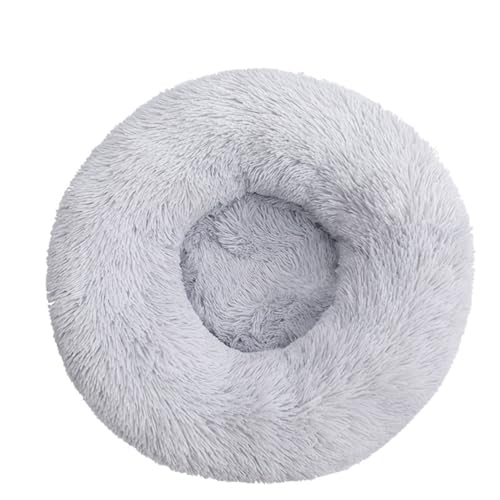 Rozhuhro Katzenbett Hundebett Sofa Donut-Zwinger, warmes rundes Haustierbett Plüsch, weiche beruhigende Betten Plüsch mit Rutschfester Unterseite, für Welpen Kätzchen kleine Haustiere,Dark Gray,70CM Rozhuhro Katzenbett Hundebett Sofa Donut-Zwinger, warmes rundes Haustierbett Plüsch, weiche beruhigende Betten Plüsch mit Rutschfester Unterseite, für Welpen Kätzchen kleine Haustiere,Dark Gray,70CM von Rozhuhro