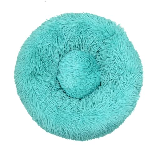 Rozhuhro Katzenbett Hundebett Sofa Donut-Zwinger, warmes rundes Haustierbett Plüsch, weiche beruhigende Betten Plüsch mit Rutschfester Unterseite, für Welpen Kätzchen kleine Haustiere,Green 2,60CM Rozhuhro Katzenbett Hundebett Sofa Donut-Zwinger, warmes rundes Haustierbett Plüsch, weiche beruhigende Betten Plüsch mit Rutschfester Unterseite, für Welpen Kätzchen kleine Haustiere,Green 2,60CM von Rozhuhro