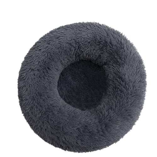Rozhuhro Katzenbett Hundebett Sofa Donut-Zwinger, warmes rundes Haustierbett Plüsch, weiche beruhigende Betten Plüsch mit rutschfester Unterseite, für Welpen Kätzchen kleine Haustiere,Light gray,120CM Rozhuhro Katzenbett Hundebett Sofa Donut-Zwinger, warmes rundes Haustierbett Plüsch, weiche beruhigende Betten Plüsch mit rutschfester Unterseite, für Welpen Kätzchen kleine Haustiere,Light gray,120CM von Rozhuhro