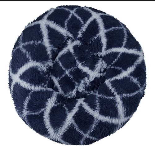 Rozhuhro Katzenbett Hundebett Weiches Langes Plüsch Rundes Haustierbett, Warmes Beruhigendes Hundebett Flauschiges Plüsch-Haustiersofa, Gemütliche Matratze Plüsch-Haustierkissen,Navy Blue,120CM Rozhuhro Katzenbett Hundebett Weiches Langes Plüsch Rundes Haustierbett, Warmes Beruhigendes Hundebett Flauschiges Plüsch-Haustiersofa, Gemütliche Matratze Plüsch-Haustierkissen,Navy Blue,120CM von Rozhuhro