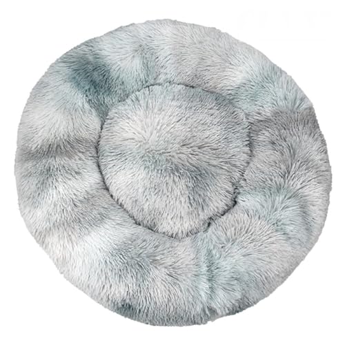 Rozhuhro Plüsch-Donut-Katzenbett rundes warmes beruhigendes Hundebett, Haustier-Schlafsofa für den Innenbereich, weiches Kissen Katzen Welpen Rutschfester Unterseite Haustierbedarf,Light Gray,60CM Rozhuhro Plüsch-Donut-Katzenbett rundes warmes beruhigendes Hundebett, Haustier-Schlafsofa für den Innenbereich, weiches Kissen Katzen Welpen Rutschfester Unterseite Haustierbedarf,Light Gray,60CM von Rozhuhro