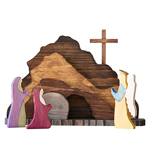 Rpporm Rustikal Holzkrippe Krippe Schreibtisch Organizer Kinder Osterdeko Holzkrippe Einheitsgröße Braun Tartan Rechteckig Abschließbar Holz 1 Stück Ostern von Rpporm