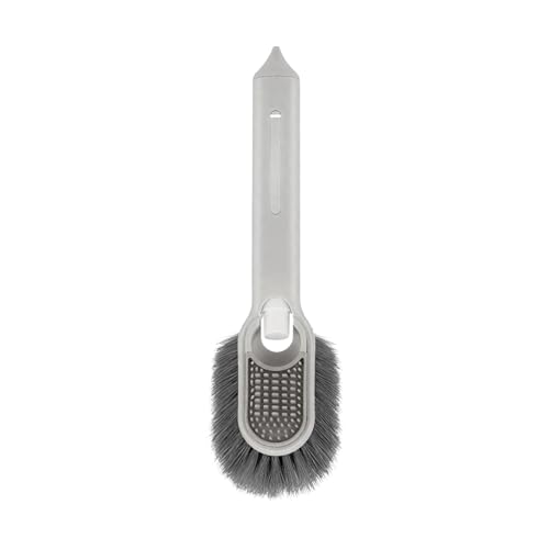 Reinigungsbürsten für Haushalt, platzsparend, 24,7 x 8 cm, Geschirrspül-Reinigungsbürste, Geschirrschrubber, einfache Seifenspender, für Küche oder Badezimmer Reinigungsbürsten für Haushalt, platzsparend, 24,7 x 8 cm, Geschirrspül-Reinigungsbürste, Geschirrschrubber, einfache Seifenspender, für Küche oder Badezimmer von Rproonay