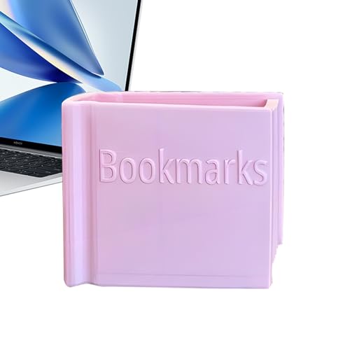 Rproonay 3D-Lesezeichenhalter in Buchform, für Zuhause, Büro, Schreibtisch, Lesezeichenhalter, Buchform, kompakt und leicht, multifunktionale Aufbewahrung, 8 x 6 x 4 cm, als Schreibtischdekoration Rproonay 3D-Lesezeichenhalter in Buchform, für Zuhause, Büro, Schreibtisch, Lesezeichenhalter, Buchform, kompakt und leicht, multifunktionale Aufbewahrung, 8 x 6 x 4 cm, als Schreibtischdekoration von Rproonay