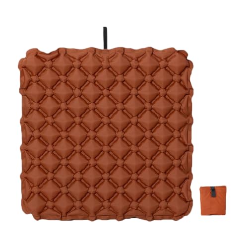 Rproonay Aufblasbares Sitzkissen Einstellbar 1 Set Auto Fahren Sitzkissen Camping Stuhl Aufblasbare Pad Mehrzweck Sitzstütze für Reisen Camping Büros von Rproonay