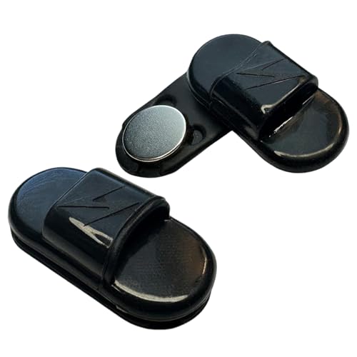 Rproonay Magnetischer Brillenrahmen, 2 x Ausweishalter Magnetisch, Multifunktionales Brillenzubehör, Multifunktionale Verwendung, Mode Integrierte Aufbewahrung, 3,5 x 2 x 1,5 cm, für Damen & Herren von Rproonay