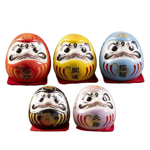 Rproonay Puppe, japanische Statue, Feng Shui- -Statue, kleine Puppe, Figuren-Set, kompakte und vielseitige Größe, einfach in die Dekoration zu Hause zu integrieren Rproonay Puppe, japanische Statue, Feng Shui- -Statue, kleine Puppe, Figuren-Set, kompakte und vielseitige Größe, einfach in die Dekoration zu Hause zu integrieren von Rproonay