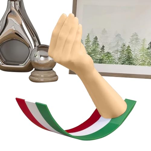 Rproonay Swinging Italian Hand Geste, 3D Printed Cosa Vuoi, Rocking Italian Hand Geste, Special Cultural Symbol, Captivating Desktop Swing, 13x5x10cm, for Desk Decoration von Rproonay