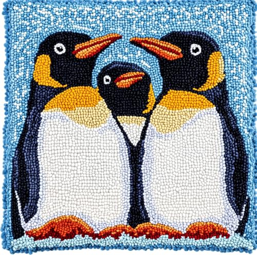 Rqwybcaxn Diy Knüpfkissen Zum Selber Knüpfen Pinguine Muster Knüpfhaken-Sets Fantasietiere Diy Haken Gestrickter Bestickter Teppich Kissen Stickerei Knüpfhaken Teppich Set 43X43Cm Rqwybcaxn Diy Knüpfkissen Zum Selber Knüpfen Pinguine Muster Knüpfhaken-Sets Fantasietiere Diy Haken Gestrickter Bestickter Teppich Kissen Stickerei Knüpfhaken Teppich Set 43X43Cm von Rqwybcaxn