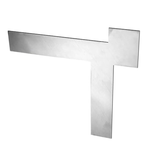 Rrlihjgu 90 rechtwinklige Nivelliervorrichtung, 90 ° Wandkantenschaber, Mehrzweck-Betonkante, rechtwinkliger Schaber für Mauerwerk, Malerei, Boden, Pflaster, Fliesen, Naht, Schrank, Spleißen Rrlihjgu 90 rechtwinklige Nivelliervorrichtung, 90 ° Wandkantenschaber, Mehrzweck-Betonkante, rechtwinkliger Schaber für Mauerwerk, Malerei, Boden, Pflaster, Fliesen, Naht, Schrank, Spleißen von Rrlihjgu