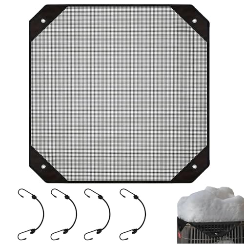 Rrlihjgu Abdeckung für Klimaanlagen für Außenbereiche, Netzschutz für AC-Einheit, wasserdicht, dekorativ für den Außenbereich im Winter Rrlihjgu Abdeckung für Klimaanlagen für Außenbereiche, Netzschutz für AC-Einheit, wasserdicht, dekorativ für den Außenbereich im Winter von Rrlihjgu