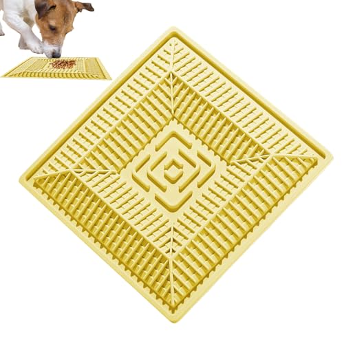 Rrlihjgu Anti-Angst-Spiel – Interaktives und stimulierendes Spiel – rutschfeste Matte mit Futterspender für den Innen- und Außenbereich bei Hunden und von Rrlihjgu