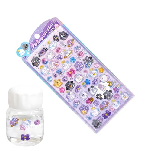 Rrlihjgu Aufkleber für Kinder, 3D-Aufkleber, mit Harzstruktur, für Notizbuch, Telefon Rrlihjgu Aufkleber für Kinder, 3D-Aufkleber, mit Harzstruktur, für Notizbuch, Telefon von Rrlihjgu