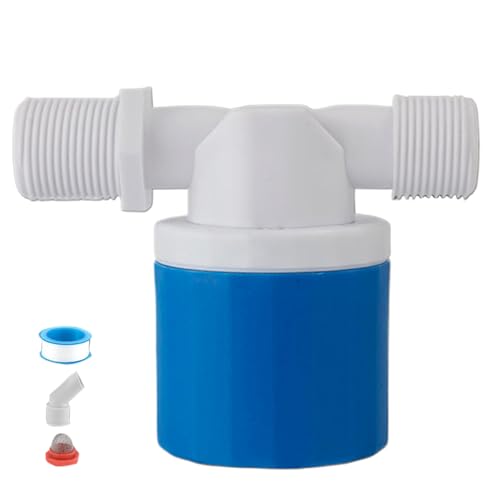 Rrlihjgu Automatische Füllstandsregelung, Mini-Kugel-Schwimmerventil mit automatischer Verriegelung, intelligentes automatisches Zubehör für Gartenbrunnen, Tanks, Pools von Rrlihjgu