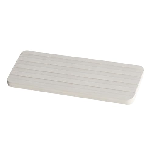 Rrlihjgu Bodenwanne für Spüle, wasserabsorbierender Stein für Spüle, rutschfest, gestreift, geruchsresistent, für Gläser, Blumentöpfe von Rrlihjgu