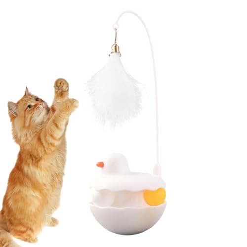 Rrlihjgu Cat Interactive Toy, interaktives Katzenspielzeug, abnehmbar, aus Harz, leicht, Fun Stick für Kätzchen, Play Indoor Outdoor Geburtstag Ostern von Rrlihjgu