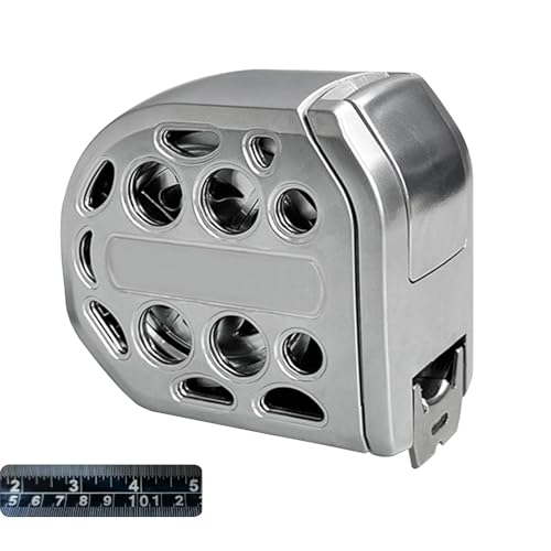 Rrlihjgu Einziehbares Maßband, leicht zu lesendes Maßband, einziehbares Lineal, 5 m, kratzfestes Lineal aus Edelstahl, wasserdicht, hohl, für Maße Rrlihjgu Einziehbares Maßband, leicht zu lesendes Maßband, einziehbares Lineal, 5 m, kratzfestes Lineal aus Edelstahl, wasserdicht, hohl, für Maße von Rrlihjgu