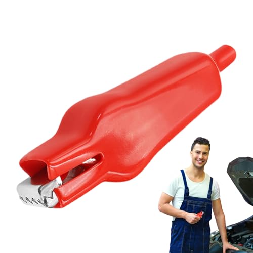 Rrlihjgu Elektrische Klemmen, 10 Stück, 75 mm, sichere Verbindungsausrüstung mit Isolierabdeckung, für Autoreparatur und zum Laden von Batterien Rrlihjgu Elektrische Klemmen, 10 Stück, 75 mm, sichere Verbindungsausrüstung mit Isolierabdeckung, für Autoreparatur und zum Laden von Batterien von Rrlihjgu