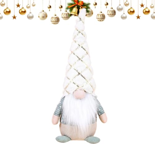 Rrlihjgu Gnom Deko, Winter Tischgnome Deko, 45 cm Glitzer für Kinder Mädchen von Rrlihjgu