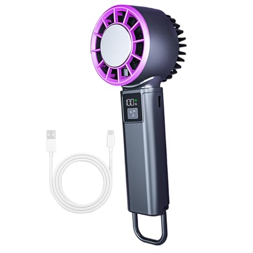 Rrlihjgu Handventilator | Leichter Und Handventilator - 7.4V/2000mAh 5 Stufen Einstellbar Für Sport Reisen Schreibtisch Und Camping Damen Herren Bei Draußen Rrlihjgu Handventilator | Leichter Und Handventilator - 7.4V/2000mAh 5 Stufen Einstellbar Für Sport Reisen Schreibtisch Und Camping Damen Herren Bei Draußen von Rrlihjgu