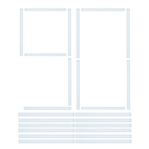 Rrlihjgu Heißklebesticks | Mini-Heißklebestifte – 90 Stück, Reparatur, Versiegelung, Klebstoff, Metall, Glas, Basteln, Dekoration, Schulprojekte für Kinder und von Rrlihjgu