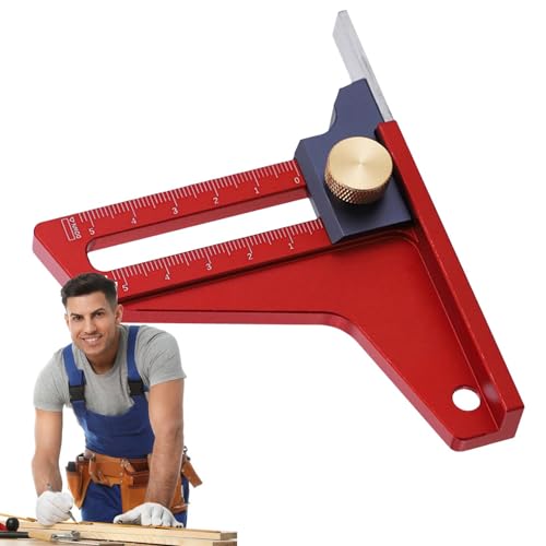 Rrlihjgu Höhenmesser für Tischsäge, Tischgehrungsmesser für Router | Messwerkzeug für imperiale Holzbearbeitung | mit magnetischem, imperialem metrischen Höhenmesser Rrlihjgu Höhenmesser für Tischsäge, Tischgehrungsmesser für Router | Messwerkzeug für imperiale Holzbearbeitung | mit magnetischem, imperialem metrischen Höhenmesser von Rrlihjgu