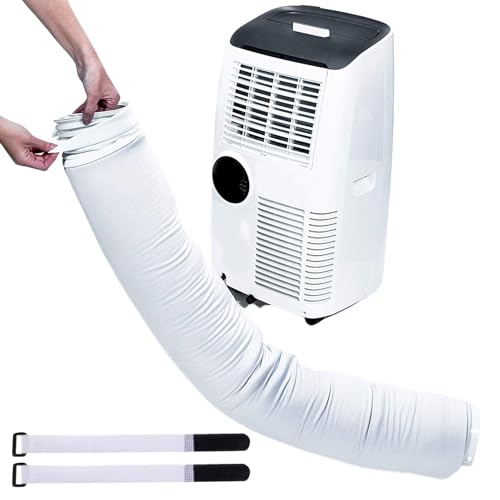 Rrlihjgu Isolierhülle für Klimaanlagenschlauch, tragbar, isoliert, für Klimaanlagenschläuche, verstellbarer Schutz für Auspuffrohre für Klimaanlage Rrlihjgu Isolierhülle für Klimaanlagenschlauch, tragbar, isoliert, für Klimaanlagenschläuche, verstellbarer Schutz für Auspuffrohre für Klimaanlage von Rrlihjgu