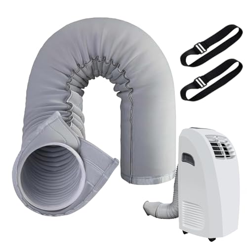Rrlihjgu Isolierhülle für tragbare Klimaanlagen, Isolierhülle für Auspuffrohre, hitzebeständiger Schutz für warmes Wetter, 13 cm von Rrlihjgu
