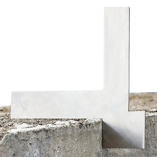 Rrlihjgu Kantennivellierer, Edelstahl, Eckennivellierer und Wandkantenschaber, manuelle Lösung für präzise Gießformen für Böden, für Anfänger und Experten Rrlihjgu Kantennivellierer, Edelstahl, Eckennivellierer und Wandkantenschaber, manuelle Lösung für präzise Gießformen für Böden, für Anfänger und Experten von Rrlihjgu