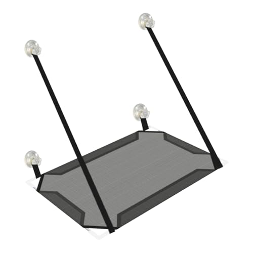 Rrlihjgu Katzenbett für | Hängematte für Katzen im Innenbereich mit Saugnäpfen – Hängeregal für Haustiere im Wohnzimmer, Balkon, Schlafzimmer, Wohnheim Rrlihjgu Katzenbett für | Hängematte für Katzen im Innenbereich mit Saugnäpfen – Hängeregal für Haustiere im Wohnzimmer, Balkon, Schlafzimmer, Wohnheim von Rrlihjgu