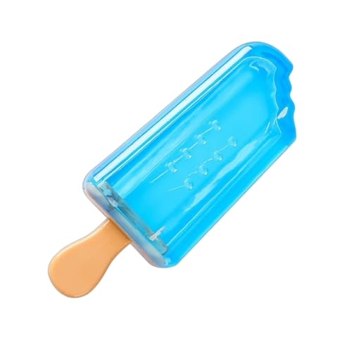 Rrlihjgu Kauspielzeug für Hunde, Spielzeug in Eisform, um sie beschäftigt zu halten, erfrischend, nachfüllbar mit interaktivem Silikonwasser für kleine Rassen und Erwachsene von Rrlihjgu