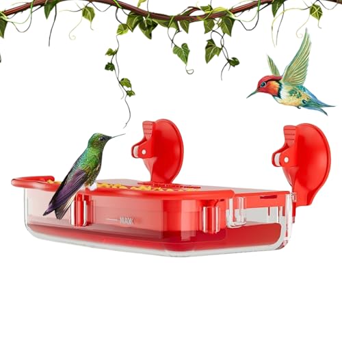 Rrlihjgu Kolibri-Futterspender Vogelnektar Futterspender Abnehmbare Dekorative Fütterungsvorrichtung Outdoor Dekoration für Hinterhof Balkon Terrasse Deck Fenster Viewing Vogelbeobachtung Rrlihjgu Kolibri-Futterspender Vogelnektar Futterspender Abnehmbare Dekorative Fütterungsvorrichtung Outdoor Dekoration für Hinterhof Balkon Terrasse Deck Fenster Viewing Vogelbeobachtung von Rrlihjgu
