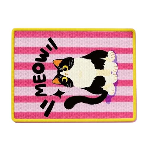 Rrlihjgu Kratzpad Für Innenkatzen Selbstklebend,Kratzmatte Für Wand Zur Möbelschutz - Sisal Kratzfläche Lösung Für Wohnzimmer Schlafzimmer Büro Auto Möbel Teppich Wand Schutz von Rrlihjgu