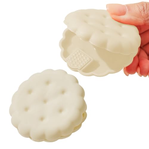 Rrlihjgu Küchenzange für offene Beutel, 2 Stück mit Verschluss für Snacks und Lebensmittel, Küchenzubehör in Keksform für Lagerung, Aufbewahrung zu Hause und auf Reisen, Verwendung Rrlihjgu Küchenzange für offene Beutel, 2 Stück mit Verschluss für Snacks und Lebensmittel, Küchenzubehör in Keksform für Lagerung, Aufbewahrung zu Hause und auf Reisen, Verwendung von Rrlihjgu