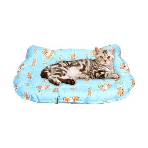 Rrlihjgu Kühlkissen für Hunde, Kühlmatte für Hunde, Gel-Eiskissen für Katzen, langlebig, kühle Decke Rrlihjgu Kühlkissen für Hunde, Kühlmatte für Hunde, Gel-Eiskissen für Katzen, langlebig, kühle Decke von Rrlihjgu